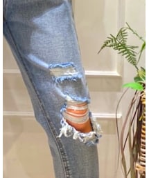 SpRay | ダメージパンツ(デニムパンツ)