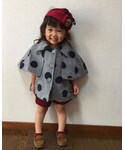 韓国子供服の「ジャケット/アウター(ポンチョ)」