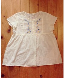 ehka sopo | 花刺繍ブラウス(シャツ/ブラウス)