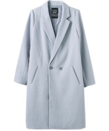 w closet | スモークブルー(チェスターコート)