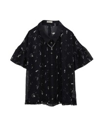 axes femme | ムーンキャットブラウス(シャツ/ブラウス)