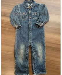 babyGAP | デニムオーバーオール(古着)(つなぎ/オールインワン)
