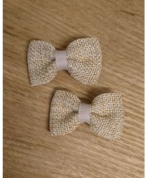 GLOBAL WORK | リボンヘアクリップ(ネクタイピン)