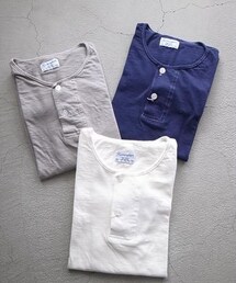HOMESPUN | HOMESPUN ヘンリーネックTシャツ(Tシャツ/カットソー)