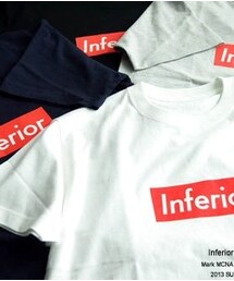 MARK MCNAIRY | MARK MCNAIRY  box logo T(Tシャツ/カットソー)