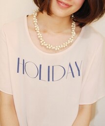 HOLIDAY Tシャツ(Tシャツ/カットソー)