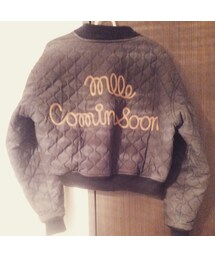 mlle comin’soon | ブルゾン