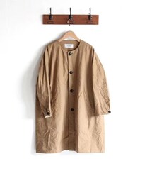ironari | ノーカラーコート(ノーカラージャケット)