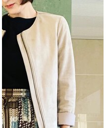 UNIQLO | ノーカラージャケット