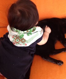 雑貨屋さん | にゃんこと戯れ(マフラー)