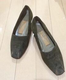 VINTAGE | 母から譲り受けたフラットパンプス(パンプス)