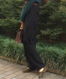 no brand | 原宿のgiletで購入したタックパンツ(スラックス)