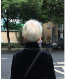 black corduroy | トップス