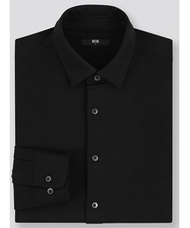 UNIQLO | イージーケアジャージーシャツ（長袖）(シャツ/ブラウス)