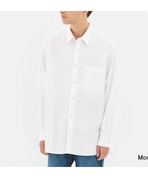 GU | GU ブロードオーバーサイズシャツ(長袖)(シャツ/ブラウス)