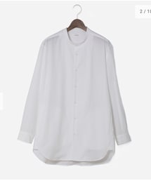 PLST | PLST タイプライターバンドカラービッグシャツ(シャツ/ブラウス)