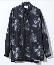 STUDIOUS | STUDIOUS ダークフラワービッグシルエットシャツ(シャツ/ブラウス)