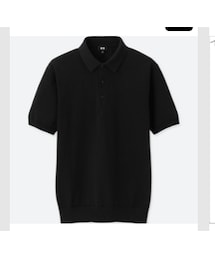 UNIQLO | UNIQLO ウォッシャブルニットポロシャツ(ポロシャツ)