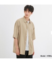 GU | GU ルーズフィットシャツ(5分袖)(シャツ/ブラウス)