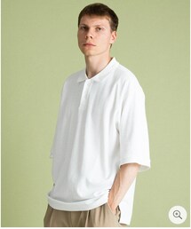 UNITED TOKYO | UNITED TOKYO スビンダブルフェイスオーバーサイズポロ(ポロシャツ)