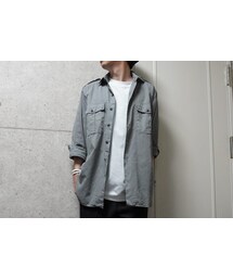 VINTAGE | 古着 ミリタリーシャツ(シャツ/ブラウス)