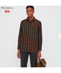 UNIQLO | UNIQLO フランネルチェックシャツ（長袖）(シャツ/ブラウス)