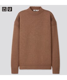 UNIQLO | ミドルゲージモックネックセーター（長袖）(ニット/セーター)