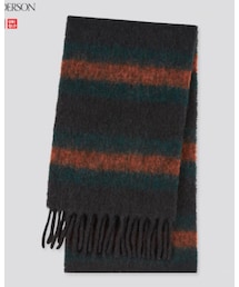 UNIQLO | UNIQLO ウールブレンドブラッシュドマフラー(マフラー)