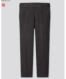 UNIQLO | UNIQLO ウールブレンドノータックパンツ(スラックス)