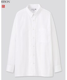 UNIQLO | UNIQLO エキストラファインコットンブロードオーバーサイズシャツ(シャツ/ブラウス)