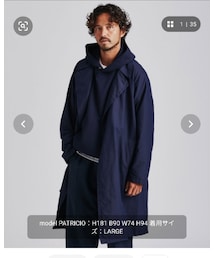 NVy by | NVy by nano universe オーバーコート(トレンチコート)