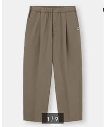 GU | GU ワイドテーパードトラウザーMY(スラックス)