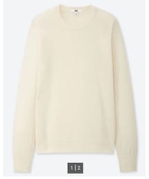 UNIQLO | UNIQLO エキストラファインメリノクルーネックセーター(ニット/セーター)