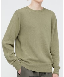 UNIQLO | UNIQLO 3Dクルーネックセーター(ニット/セーター)