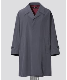 UNIQLO | UNIQLO オーバーサイズステンカラーコート(ステンカラーコート)
