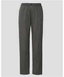 UNIQLO | UNIQLO ワイドフィットテーパードイージーパンツ(その他パンツ)