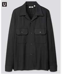 UNIQLO | UNIQLO ミリタリージャージーシャツ(シャツ/ブラウス)