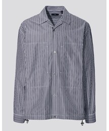UNIQLO | UNIQLO スーピマコットンオーバーサイズシャツブルゾン(シャツ/ブラウス)