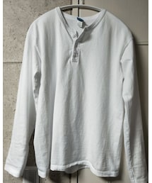 Good On | Good On ロングスリーブ ヘンリーネックTシャツ(Tシャツ/カットソー)