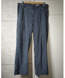 古着 | 古着 ドイツ軍 ストライプ コックパンツ ミリタリー ワイドパンツ(その他パンツ)