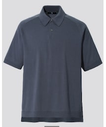 UNIQLO | UNIQLO シルクドコットンニットポロシャツ(ポロシャツ)