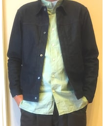 無印良品 | 縦横ストレッチデニムジャケット、XL(デニムジャケット)