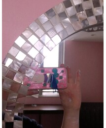 壁、ピンクに塗りました♡ | その他