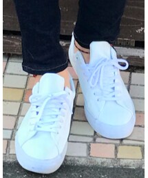 GU | レザータッチスニーカー(スニーカー)