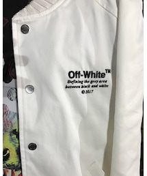 off white | スタジャン