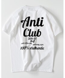 ANTI  CLUB | Tシャツ/カットソー