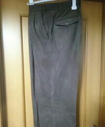 used | 人工皮革スラックス(ブラウン)(スラックス)