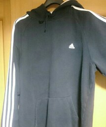 adidas | adidasパーカー(黒)(パーカー)
