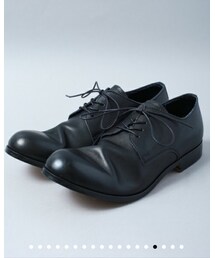 PADRONE | 【PADRONE】DERBY PLAIN TOE SHOES(ドレスシューズ)