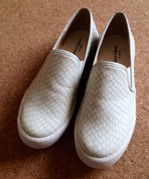 ヘビ柄スリッポン(スニーカー)